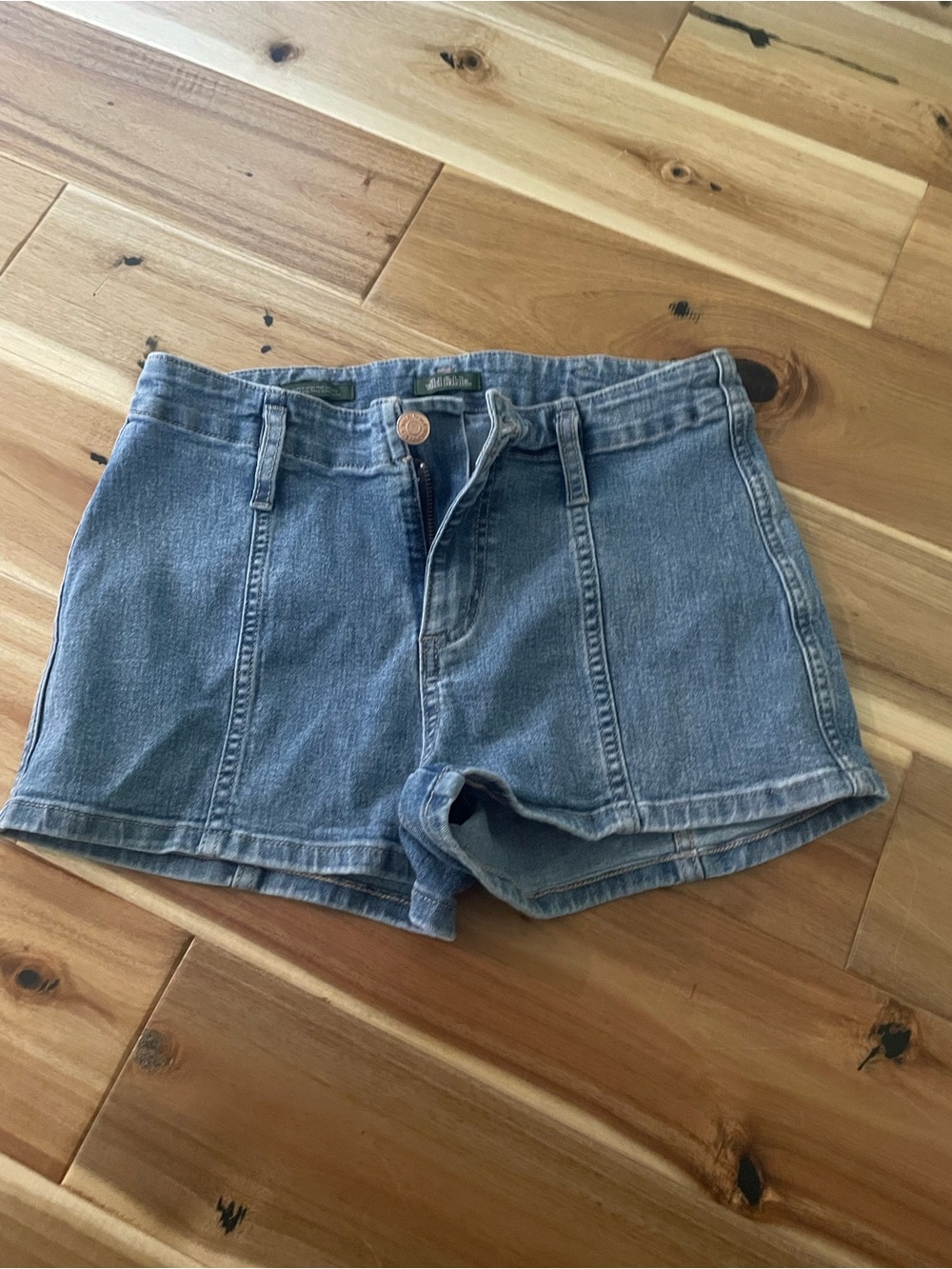 wild fable Light Blue High-Rise Denim Shorts